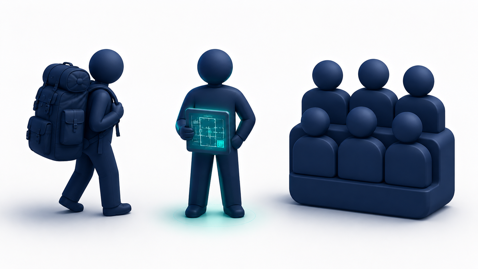 Full-time hire, fractional architect, and systems integrator compared