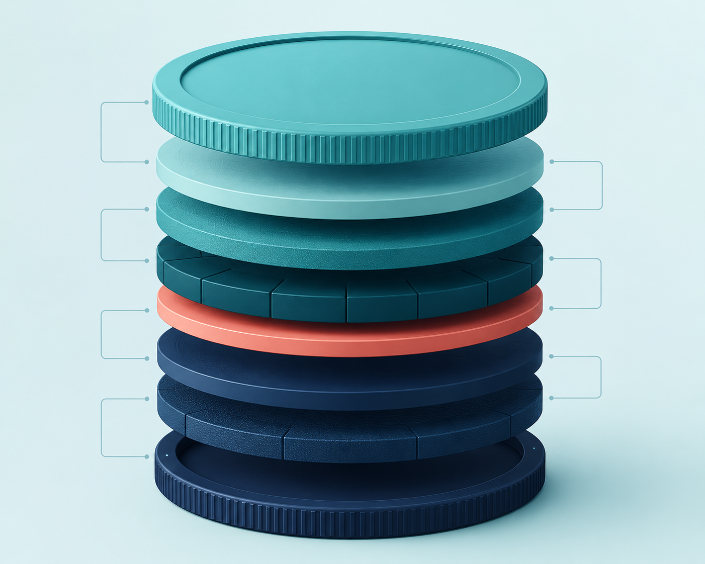 The anatomy of a Salesforce day rate, broken into its component layers